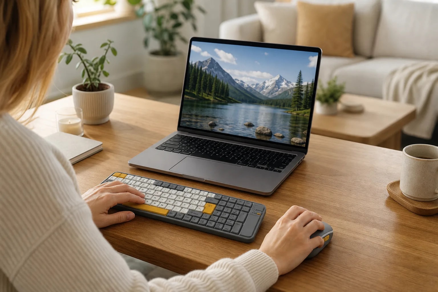 Home office ordenado