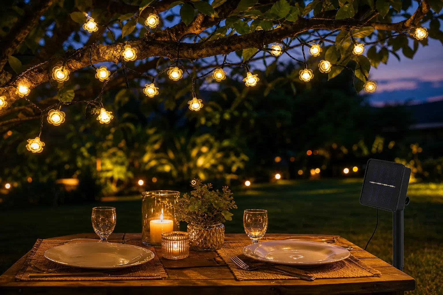 Terraza encantada