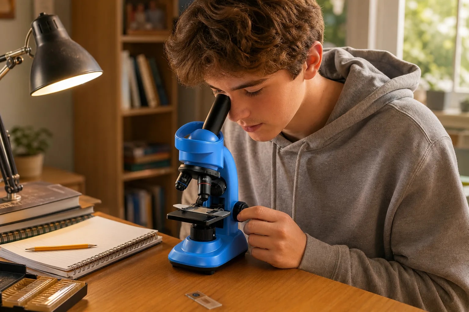Tarde de ciencia en familia