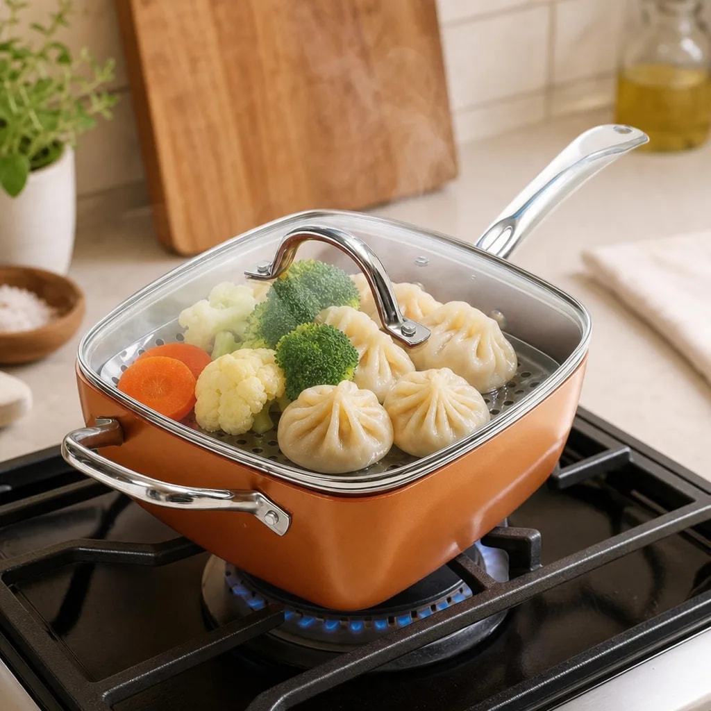 Cocina al vapor en minutos