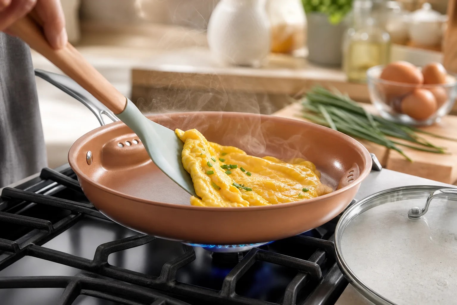 Huevos revueltos perfectos