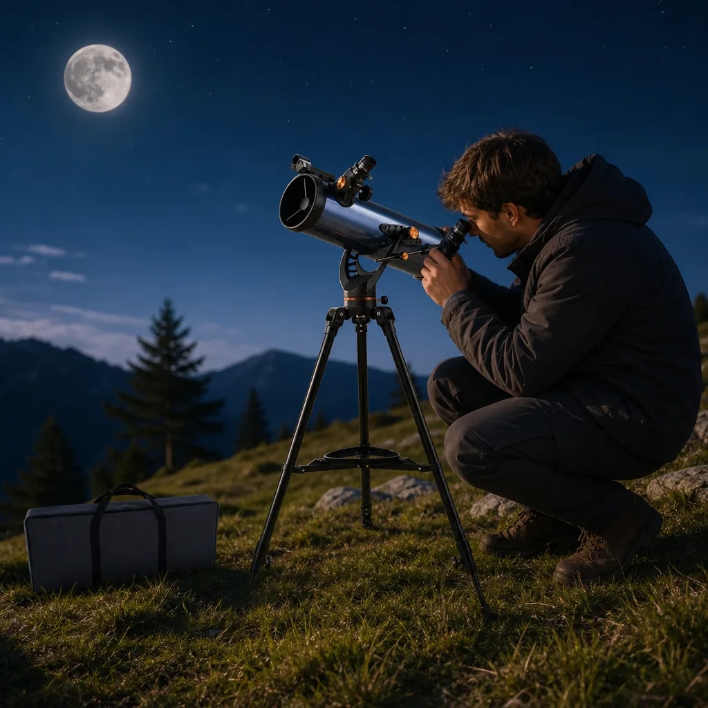 Detalles de la Luna llena