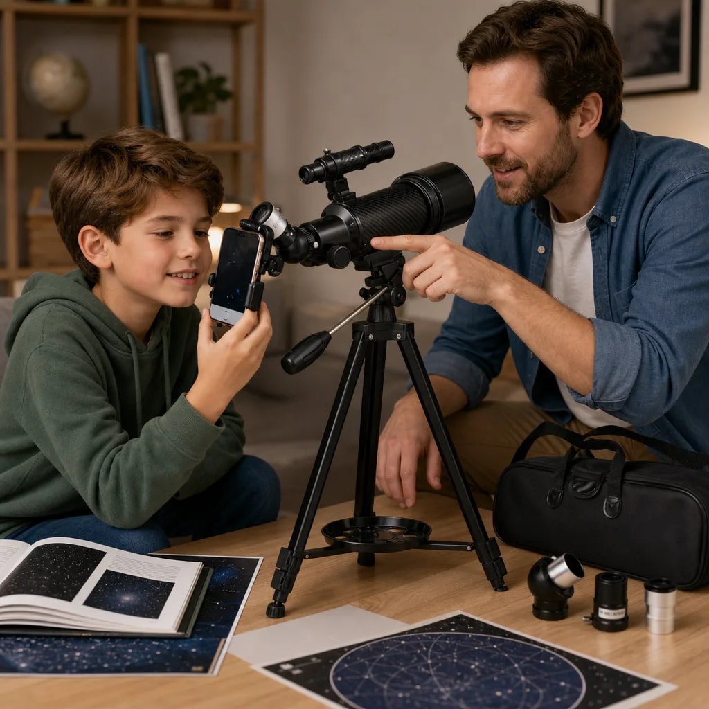 Inicia a tus hijos en la astronomía