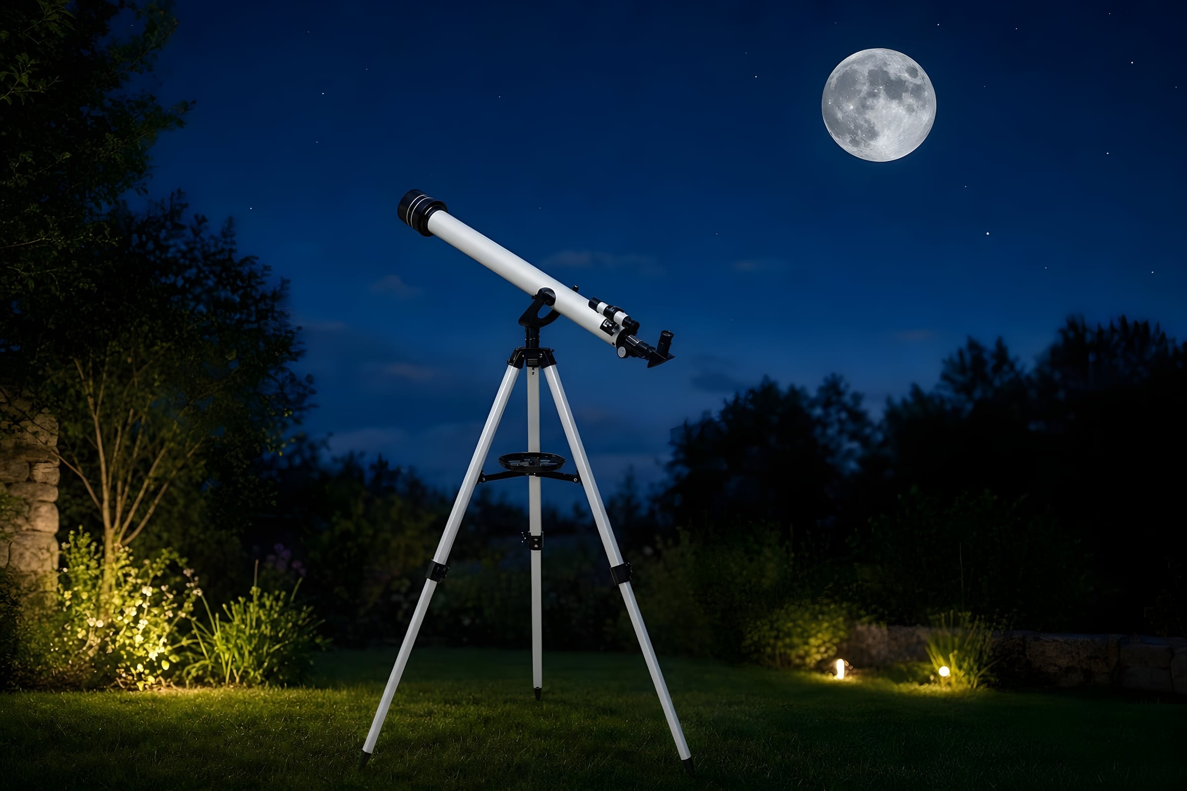 Distancia focal de observatorio