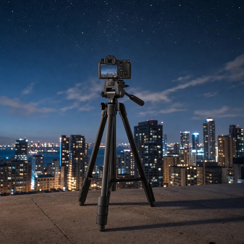Time-lapse de estrellas o ciudad