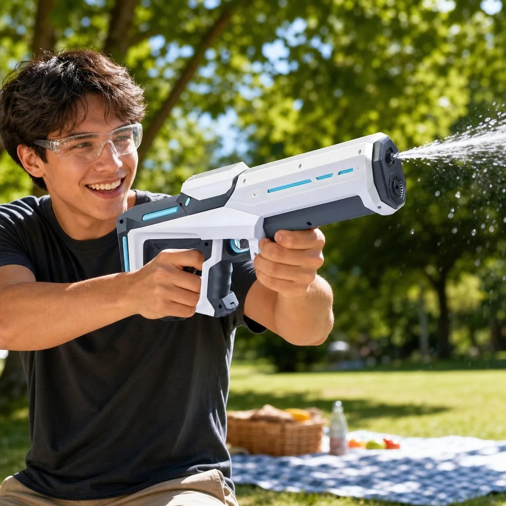Refrescarse al aire libre
