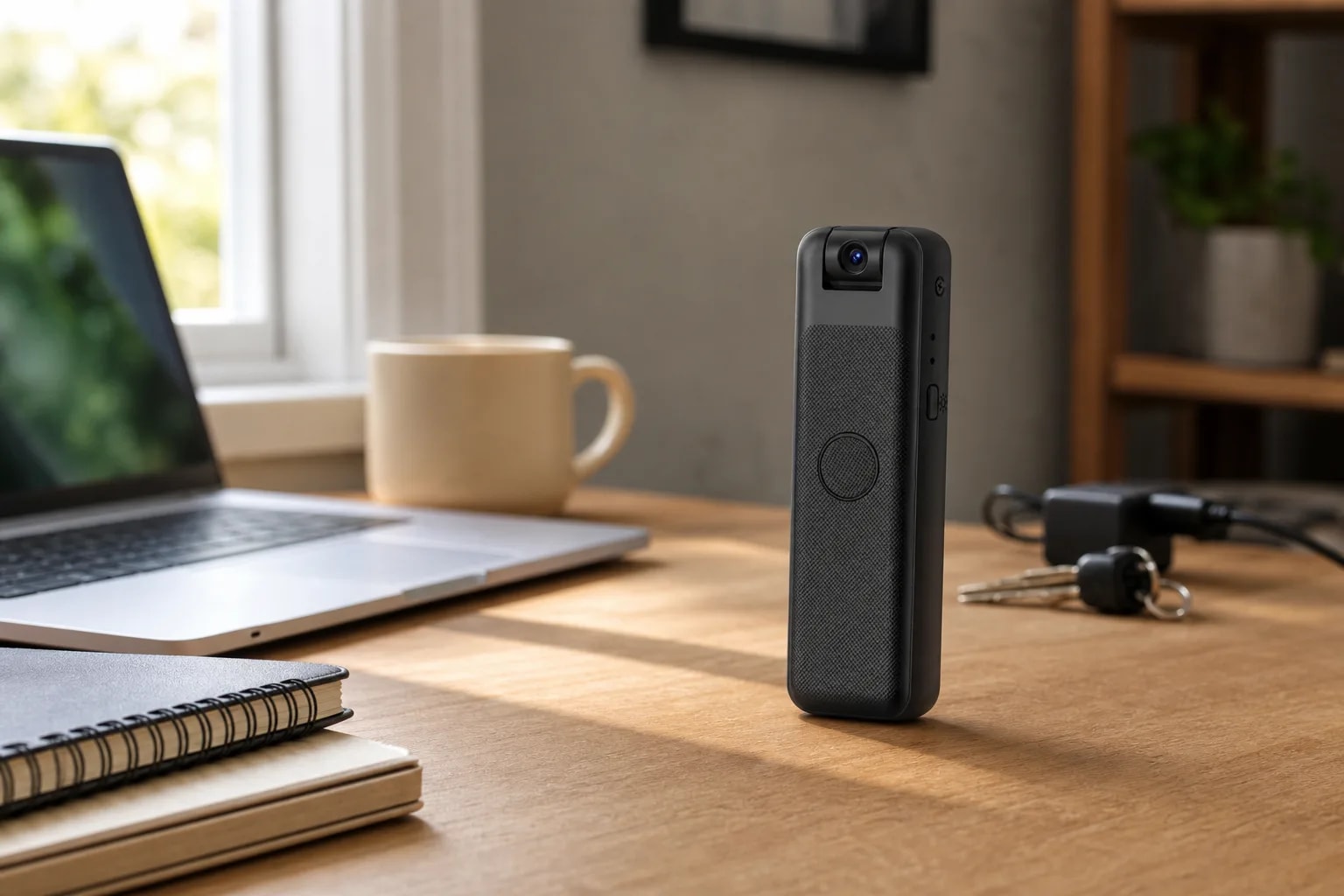 Cámara de Video Portátil M8 HD WiFi con Clip – Grabadora Compacta para Monitoreo Remoto y Transmisión en Directo | Novystor