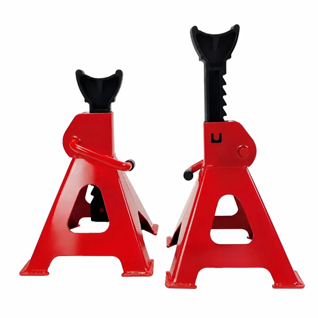 2 × Caballetes mecánicos para auto