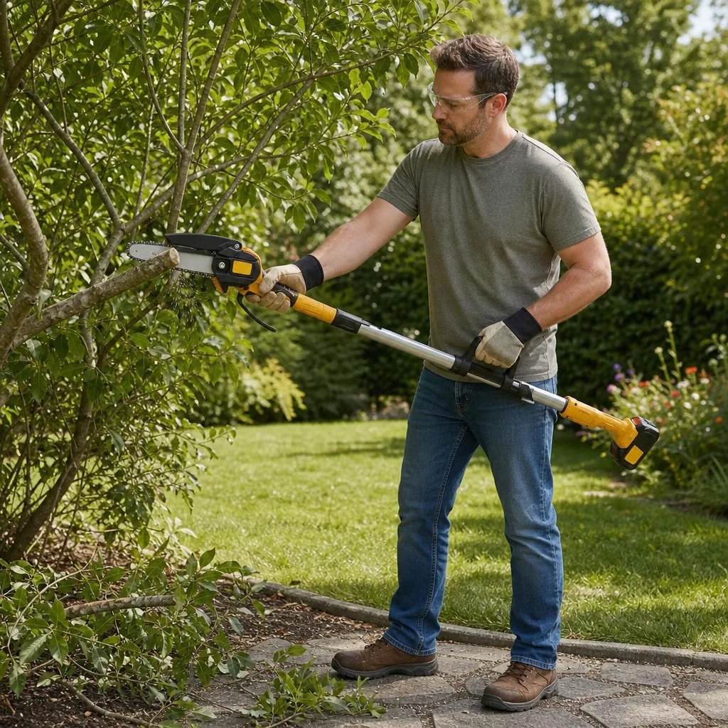 Poda en la mañana
