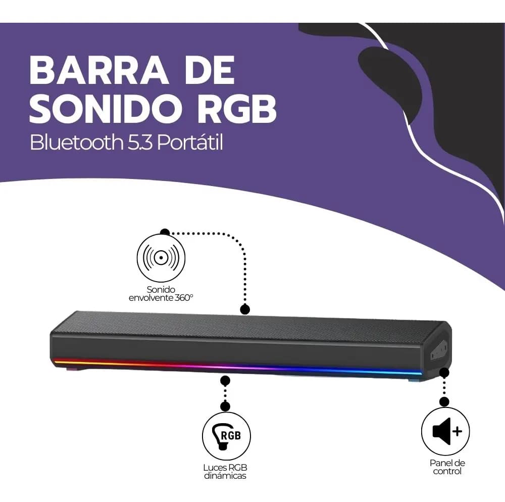 Barra De Sonido Negro — imagen 3