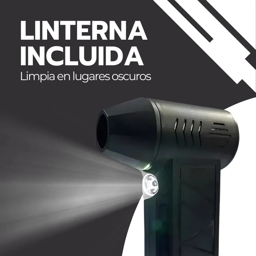 Aspirador Soplador De Aire Inalámbrico De 130000 Rpm Negro Negro — imagen 9