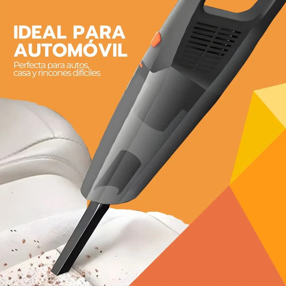 Aspiradora De Mano Auto Inalámbrica Multifuncional Portátil Negro — imagen 8