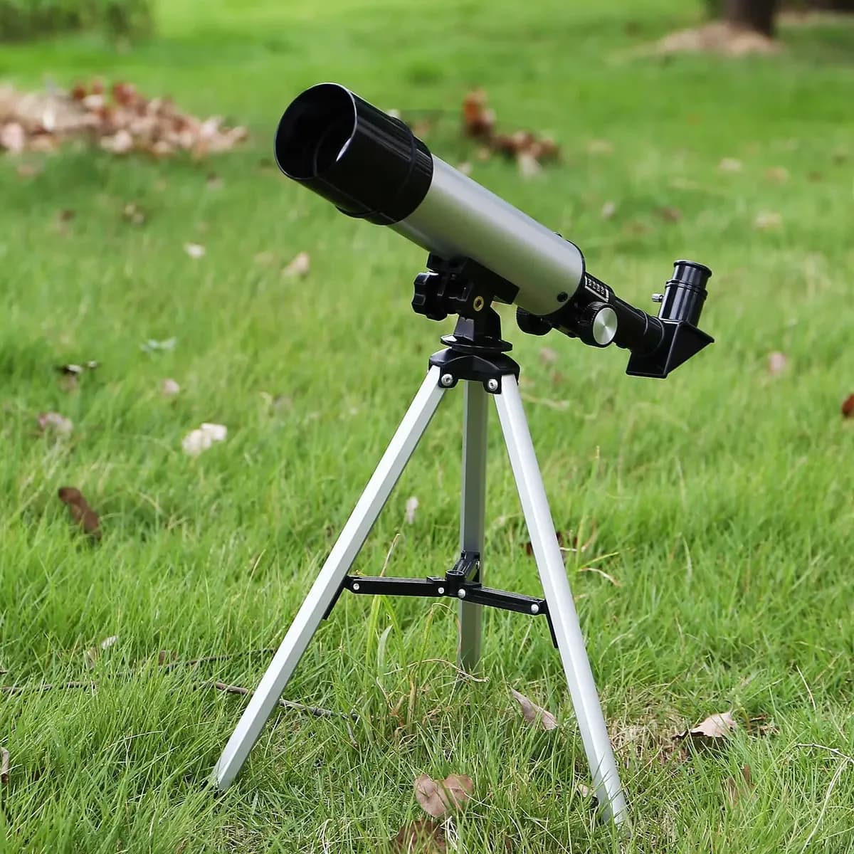 Telescopio Astronómico Profesional Monocular F36050m Color Plateado — imagen 9