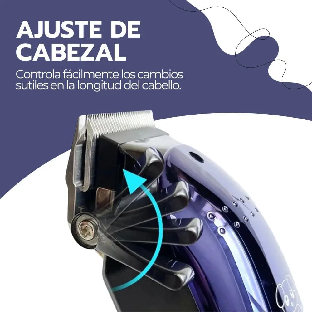 Kit Máquina Cortadora De Pelo Profesional Para Mascotas Azul — imagen 7