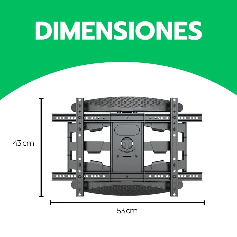 Soporte Tv Profesional 55-85 Acero Reforzado 360° — imagen 10