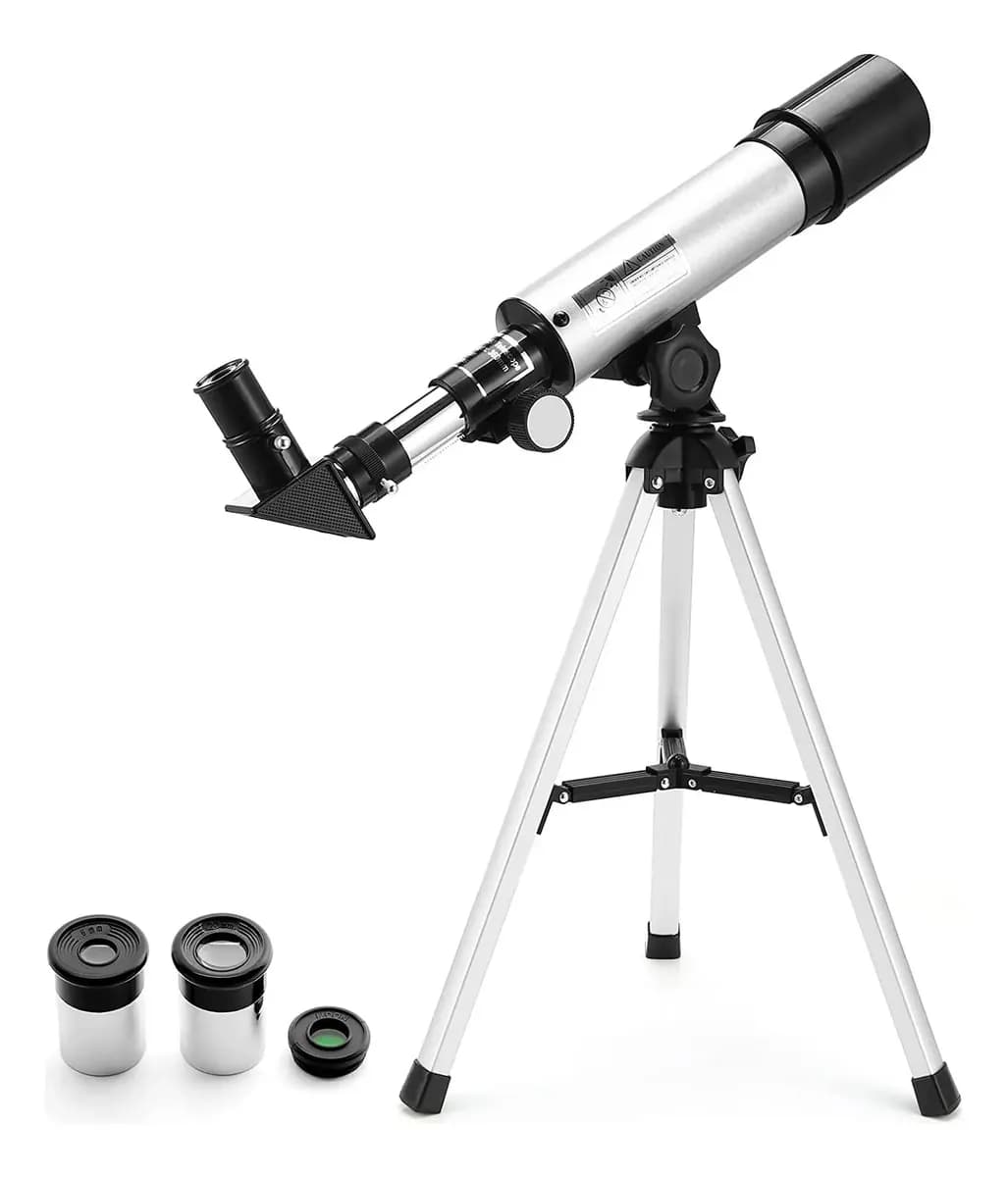 Telescopio Astronómico Profesional Monocular F36050m Color Plateado — imagen 11