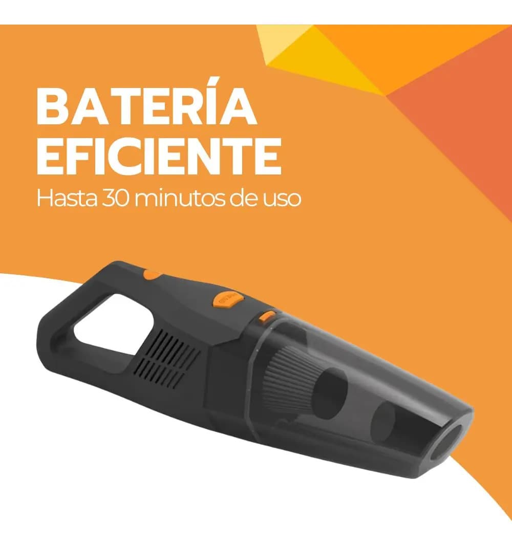 Aspiradora De Mano Auto Inalámbrica Multifuncional Portátil Negro — imagen 10