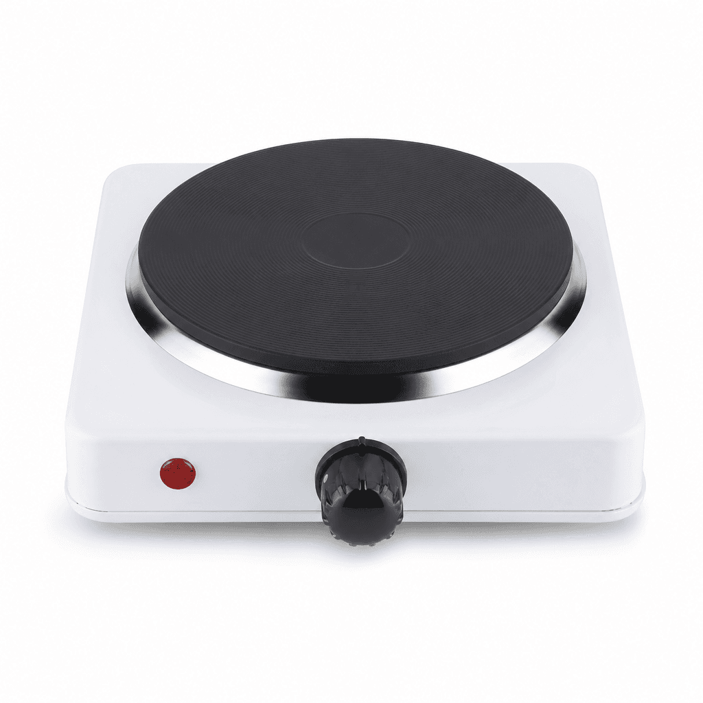 Cocinilla Eléctrica Portátil 1 Plato 155mm Acero Inox