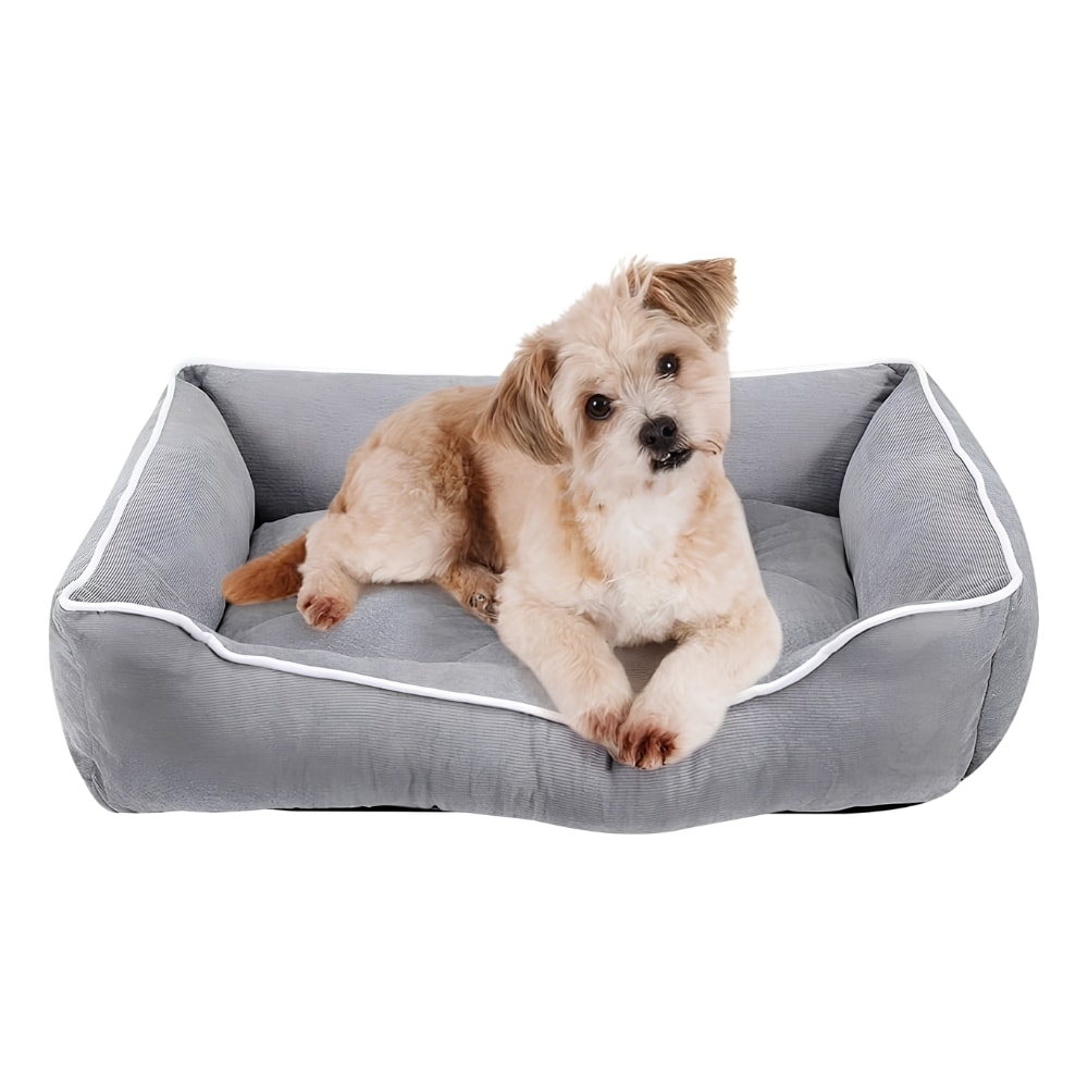Cama suave antiestrés para perros y gatos 67 x 48 cm | Descanso acogedor para mascotas | Felpa cómoda | Novystor