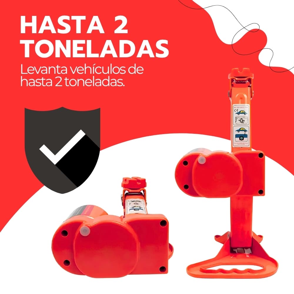 Gata Eléctrica para Auto 12V 2 Toneladas con Maletín y Accesorios | Elevación Rápida para Vehículos | Novystor — imagen 6