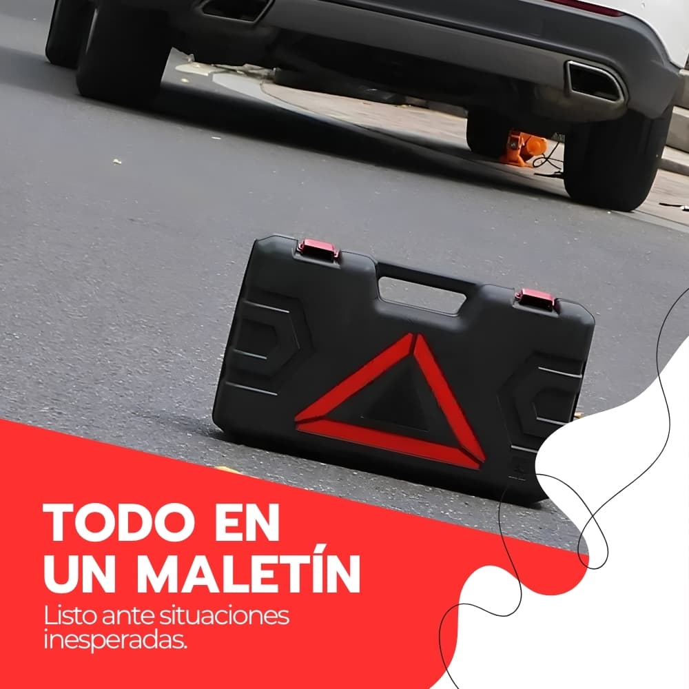 Gata Eléctrica para Auto 12V 2 Toneladas con Maletín y Accesorios | Elevación Rápida para Vehículos | Novystor — imagen 9