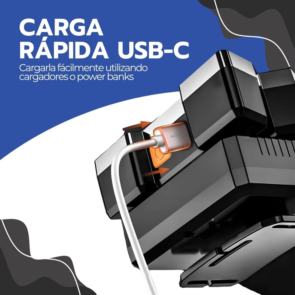 Linterna de Cabeza Recargable USB-C con 5 LEDs | Frontal Manos Libres Resistente al Agua para Camping y Trabajo Nocturno | Novystor — imagen 7