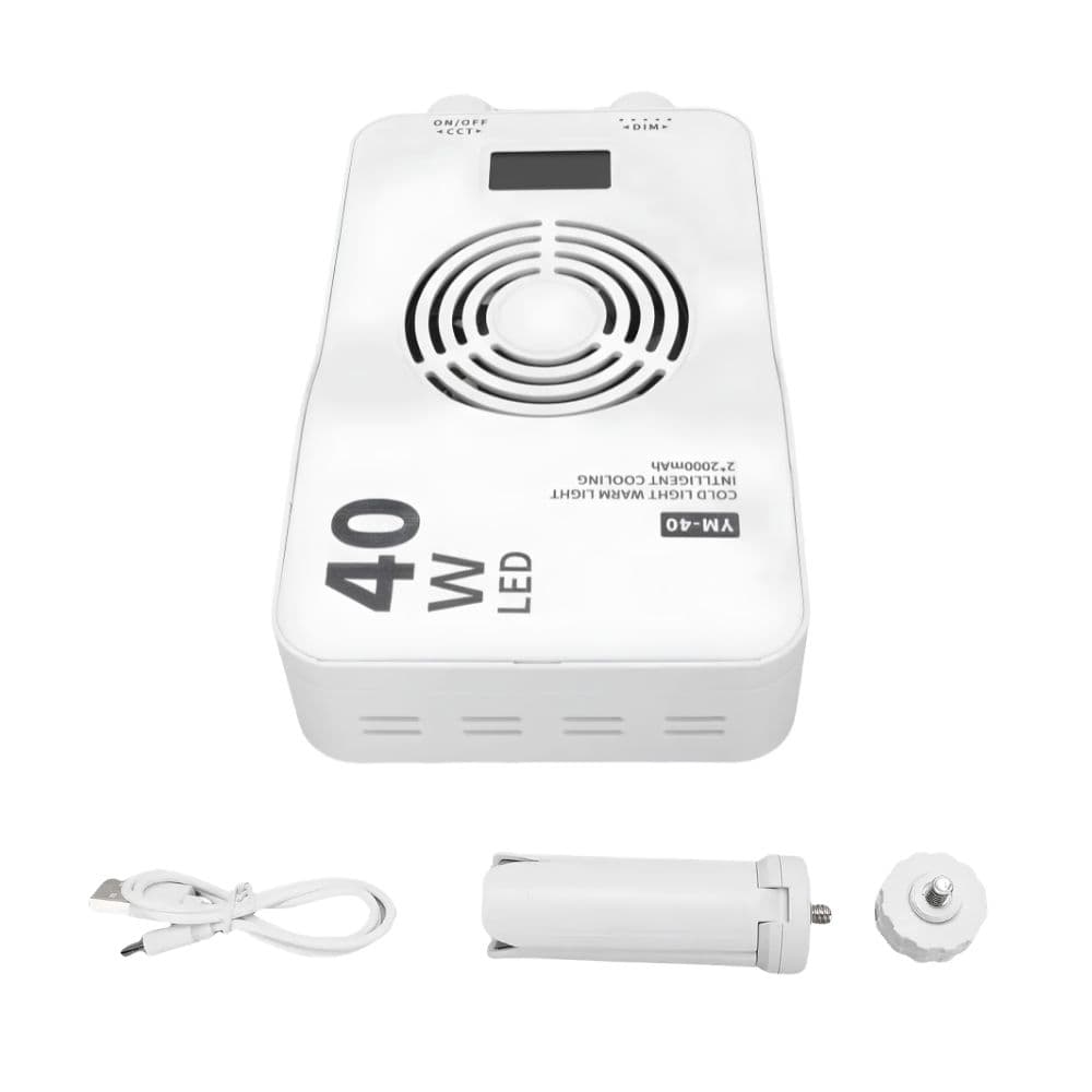 Luz De Video Portátil De 40w Iluminación Fotografía Pro — imagen 12