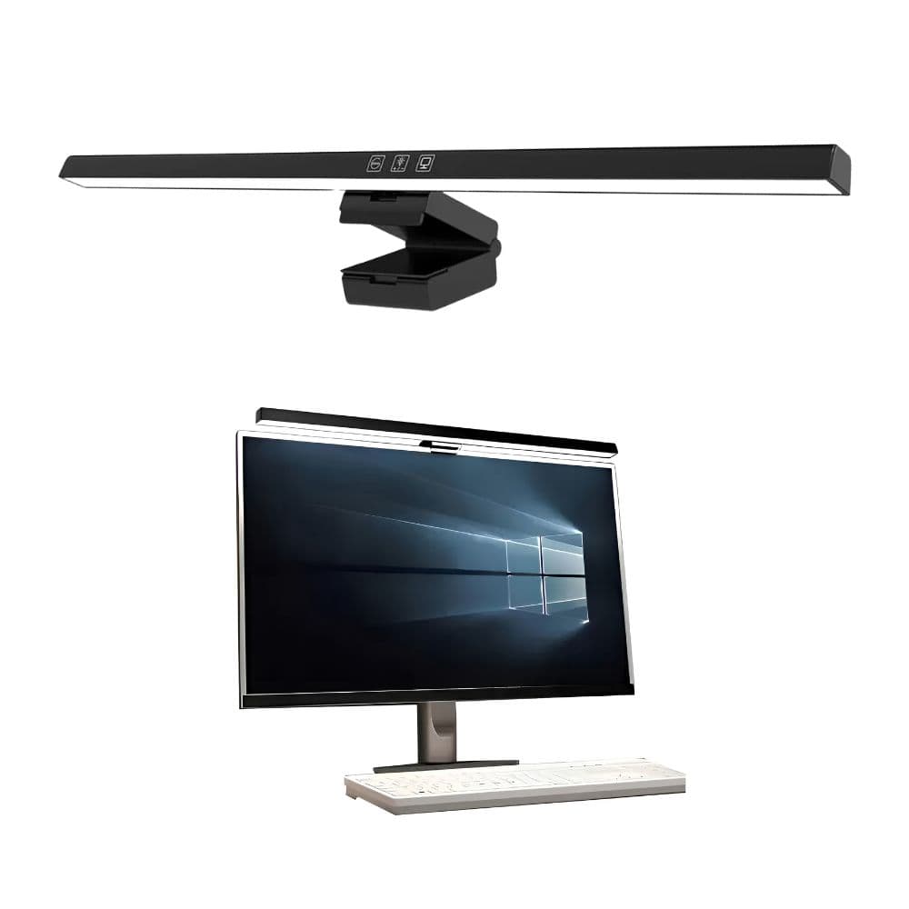 Barra de Luz para Monitor LED 50cm | Lámpara de Escritorio Regulable con 3 Tonos de Color y Alimentación USB-C | Novystor — imagen 12
