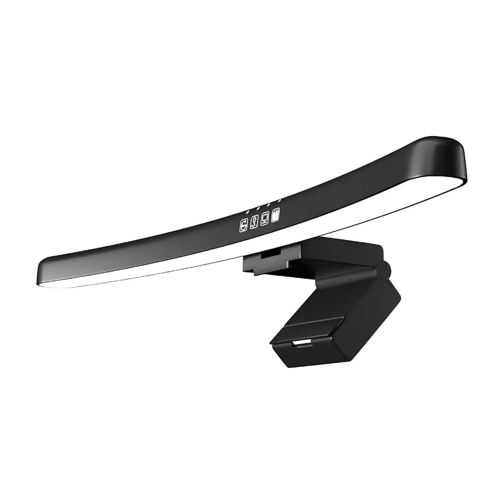 Barra Curva Pesas LED para Monitor Curvo | Lámpara de Escritorio con Brillo Regulable y 3 Temperaturas de Color | Alimentación USB-C | Novystor — imagen 11