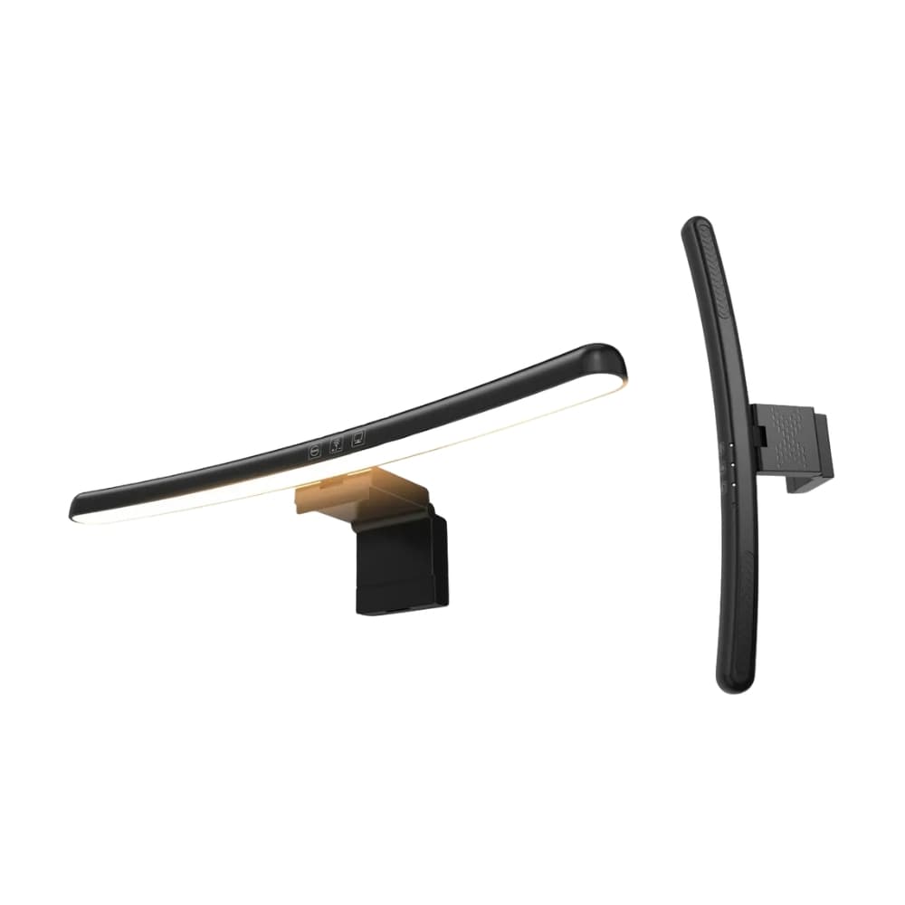 Barra Curva Pesas LED para Monitor Curvo | Lámpara de Escritorio con Brillo Regulable y 3 Temperaturas de Color | Alimentación USB-C | Novystor — imagen 12