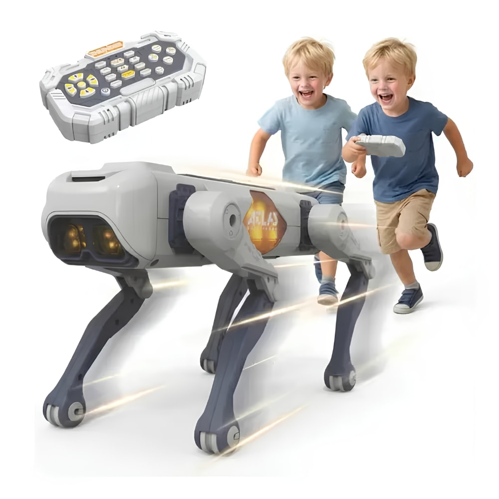 Perro Robot Inteligente Atlas Control Por App Y Voz Con IA