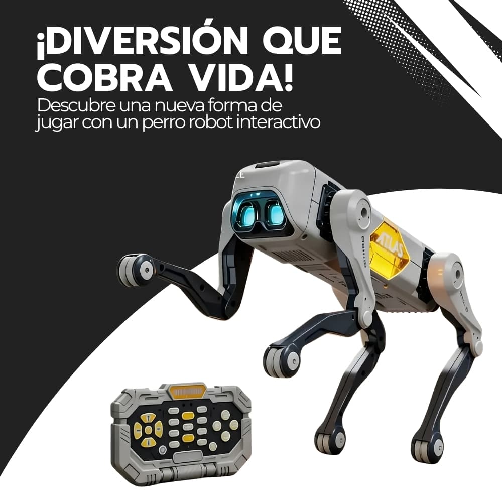 Perro Robot Inteligente Atlas Control Por App Y Voz Con IA — imagen 5