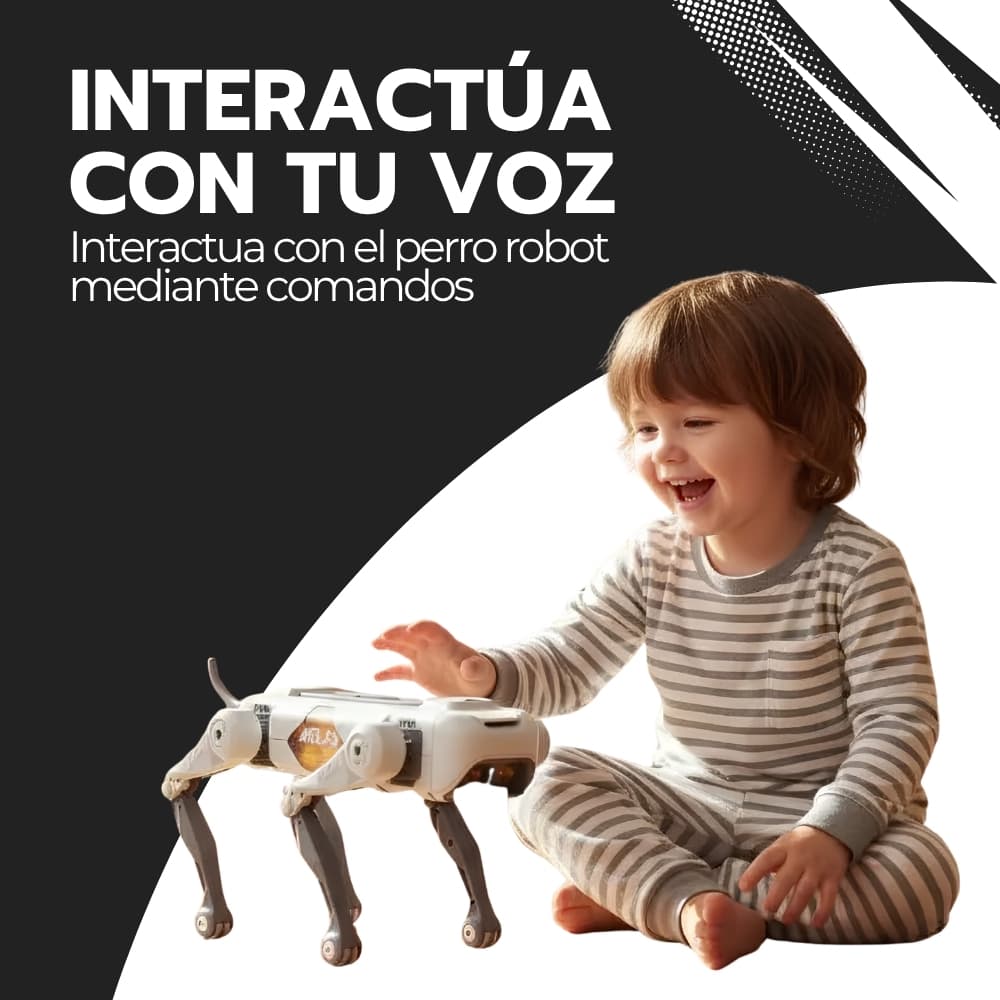 Perro Robot Inteligente Atlas Control Por App Y Voz Con IA — imagen 6