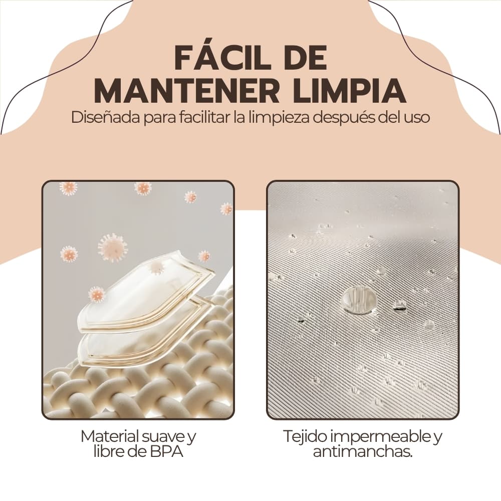 Cambiador Portátil Bebé Plegable Multifuncional con Ruedas y Almacenamiento | Mudador Blanco para Organizar Accesorios — imagen 8