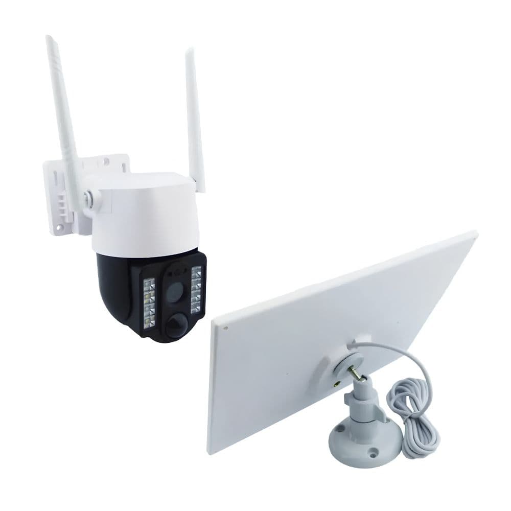 Cámara de Seguridad Solar IP66 5MP Visión Nocturna App — imagen 2