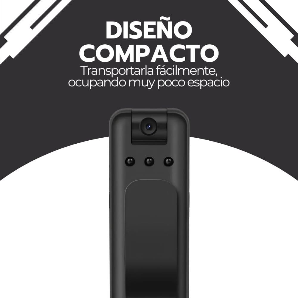 Cámara de Video Portátil M8 HD WiFi con Clip – Grabadora Compacta para Monitoreo Remoto y Transmisión en Directo | Novystor — imagen 7
