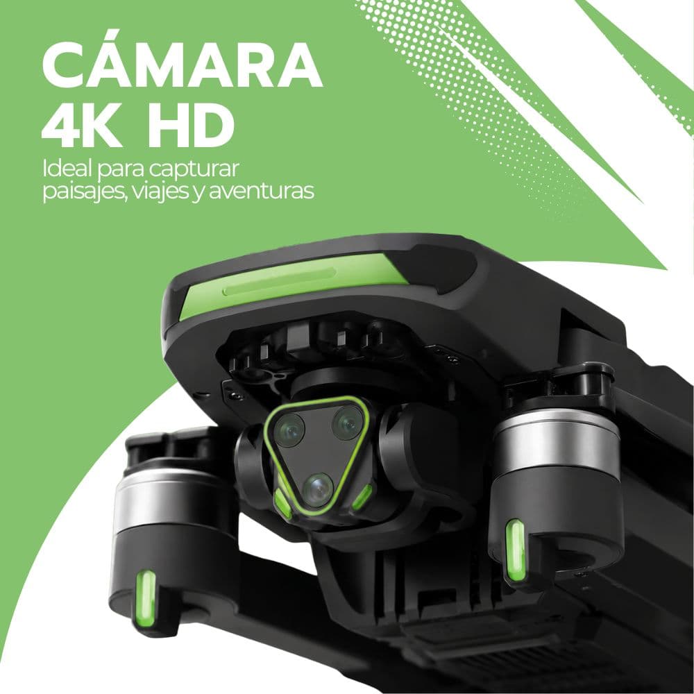 Dron Cámara 4K Brushless Plegable Con Control Remoto — imagen 6