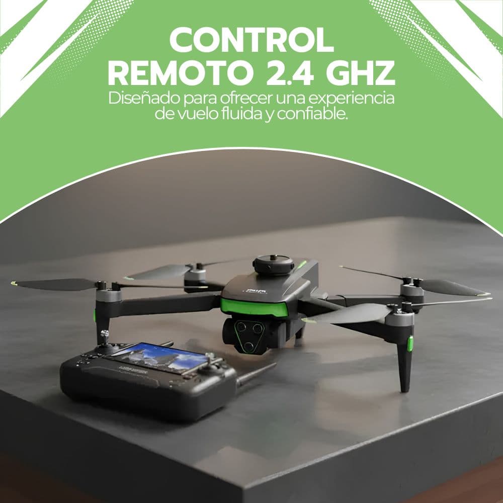 Dron Cámara 4K Brushless Plegable Con Control Remoto — imagen 9