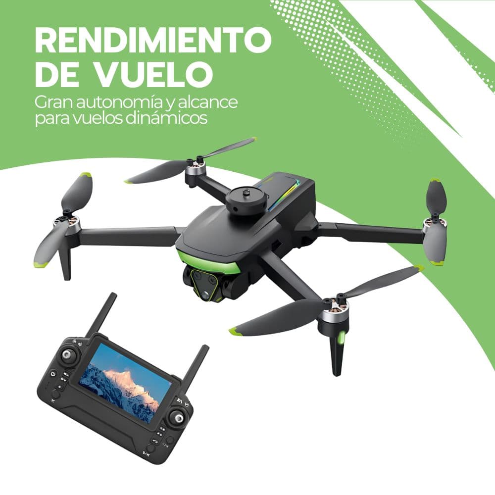 Dron Cámara 4K Brushless Plegable Con Control Remoto — imagen 10