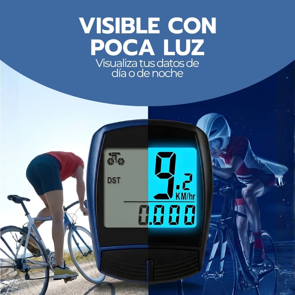 Ciclocomputador Bicicleta Velocímetro Odómetro Impermeable — imagen 9