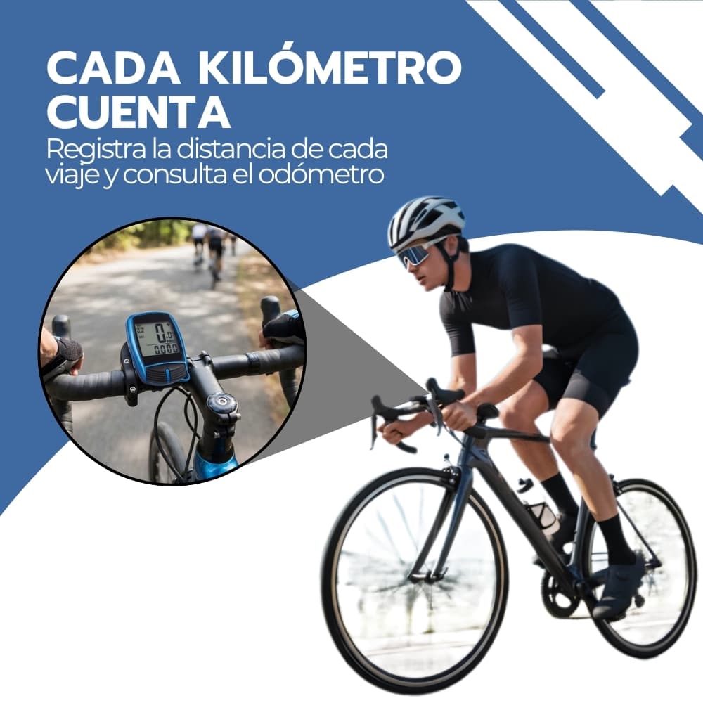 Ciclocomputador Bicicleta Velocímetro Odómetro Impermeable — imagen 10
