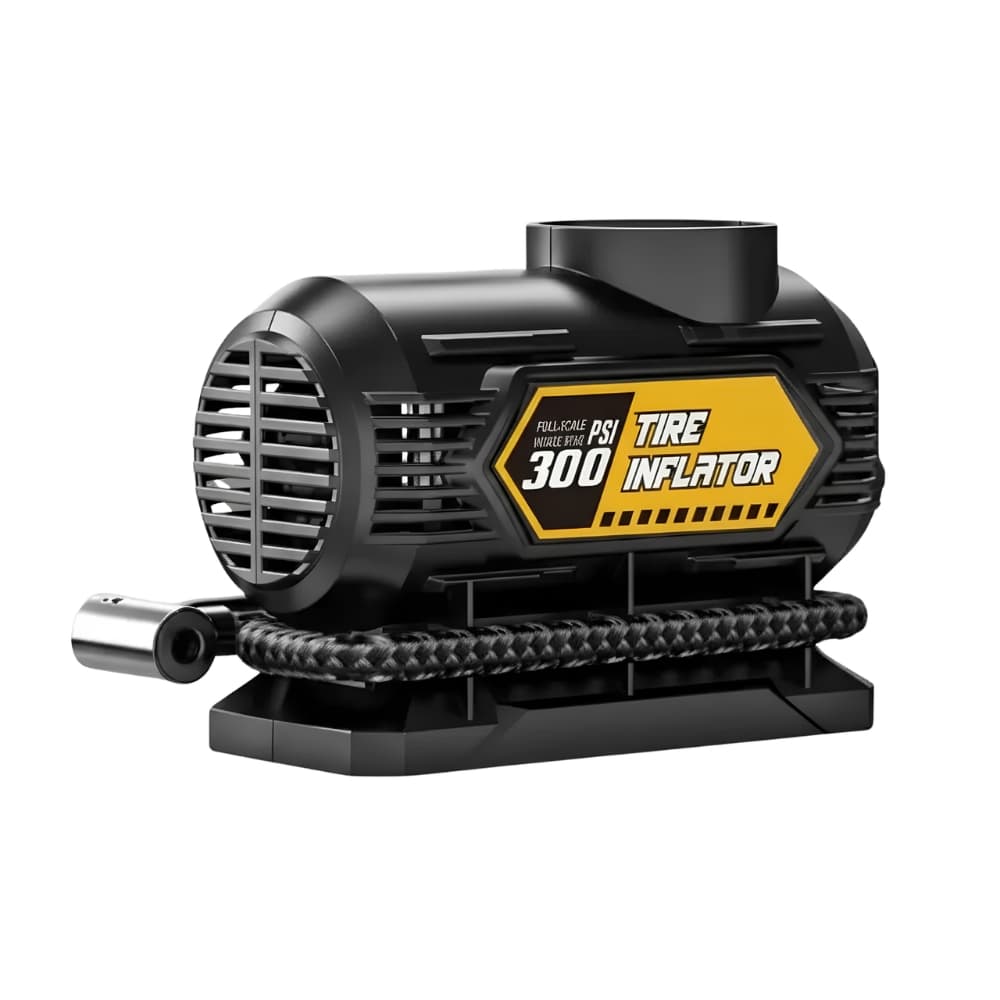 Compresor de Aire para Auto Portátil 12V | Inflador de Neumáticos 120 PSI con Manómetro y Accesorios | Compacto para Vehículo | Novystor — imagen 1