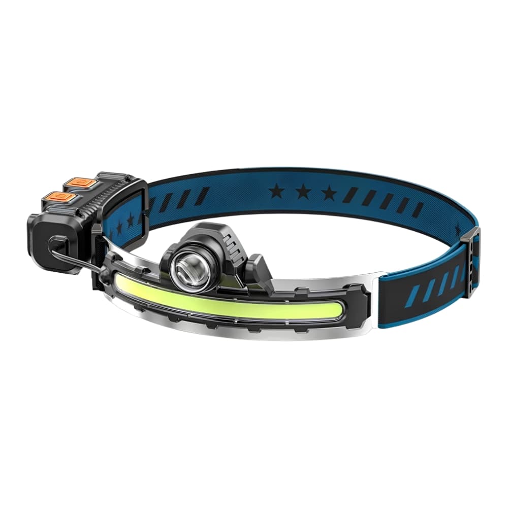 Linterna de Cabeza Recargable 5000lm W678 | Luz Fría LED Manos Libres para Camping, Ciclismo y Minería | Novystor — imagen 11
