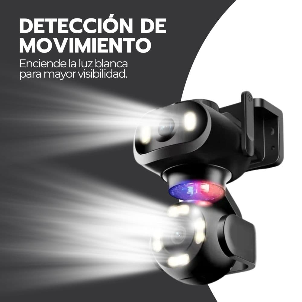 Cámara Vigilancia WiFi IA Doble Lente Movimiento PTZ — imagen 7