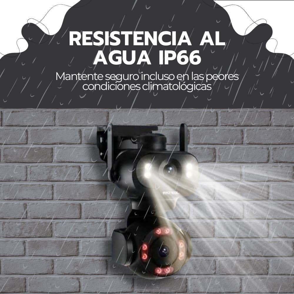 Cámara Vigilancia WiFi IA Doble Lente Movimiento PTZ — imagen 10