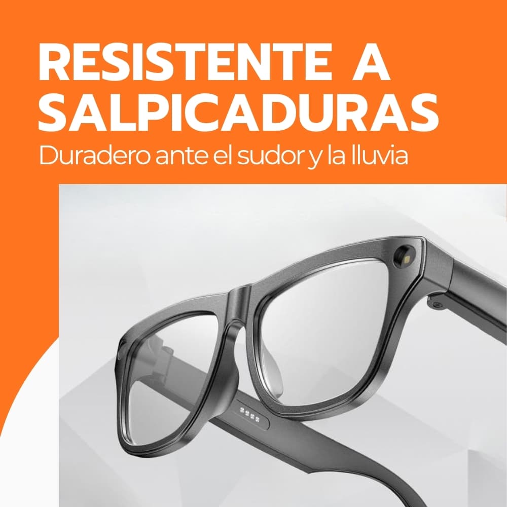 Gafas Ray Ban con Camara 8MP y Traducción IA | Gafas Inteligentes XK One Pro con Bluetooth 5.0, Video 1080P y Batería de 6 Horas | Novystor — imagen 10