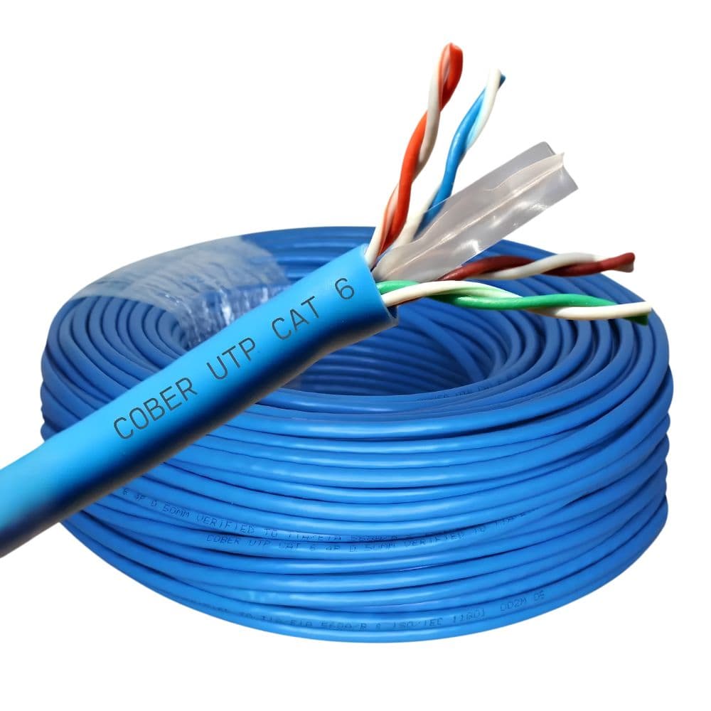 Cable de Red Cat 6 100 Metros Internet Alta Velocidad — imagen 11
