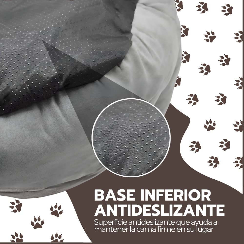 Cama antiestrés para perros y gatos | Ultrasuave y acogedora para descanso profundo | Mascotas pequeñas y grandes | Novystor — imagen 7