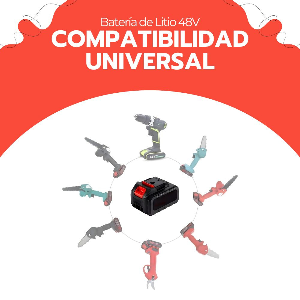 Batería 48v Litio Ion Industrial Ion Lithium Recargable