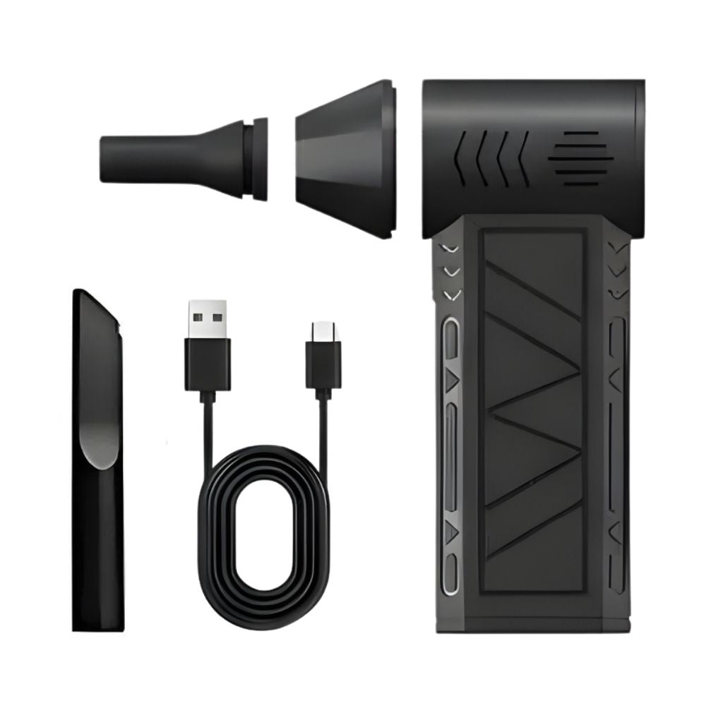 Aspirador Soplador de Aire inalámbrico De 130000 Rpm Negro